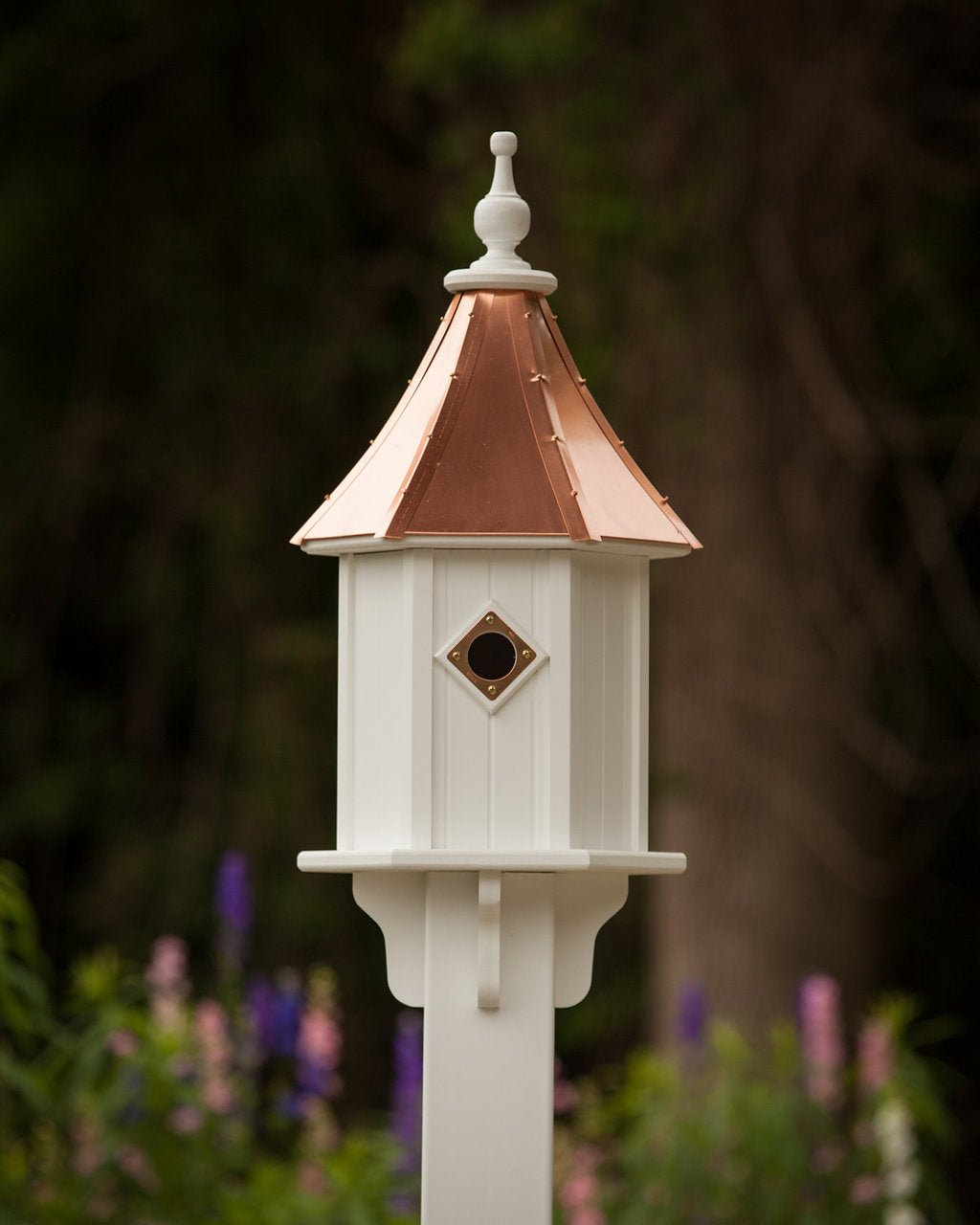 Folly Bird House — Polished Copper Roof - Good Directions