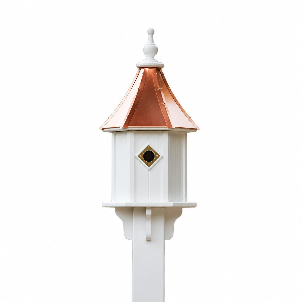 Folly Bird House — Polished Copper Roof - Good Directions