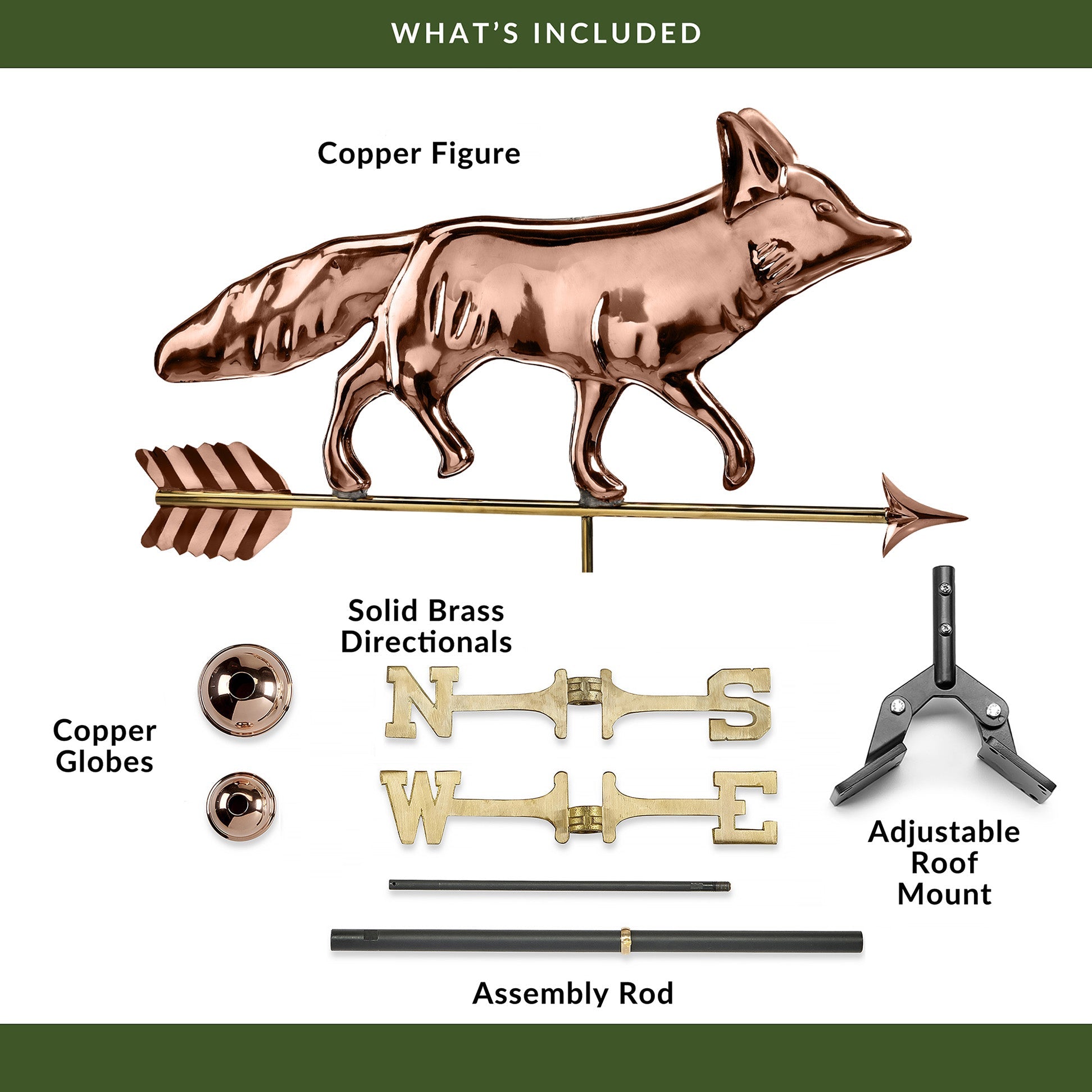 Fox Weathervane - Good Directions