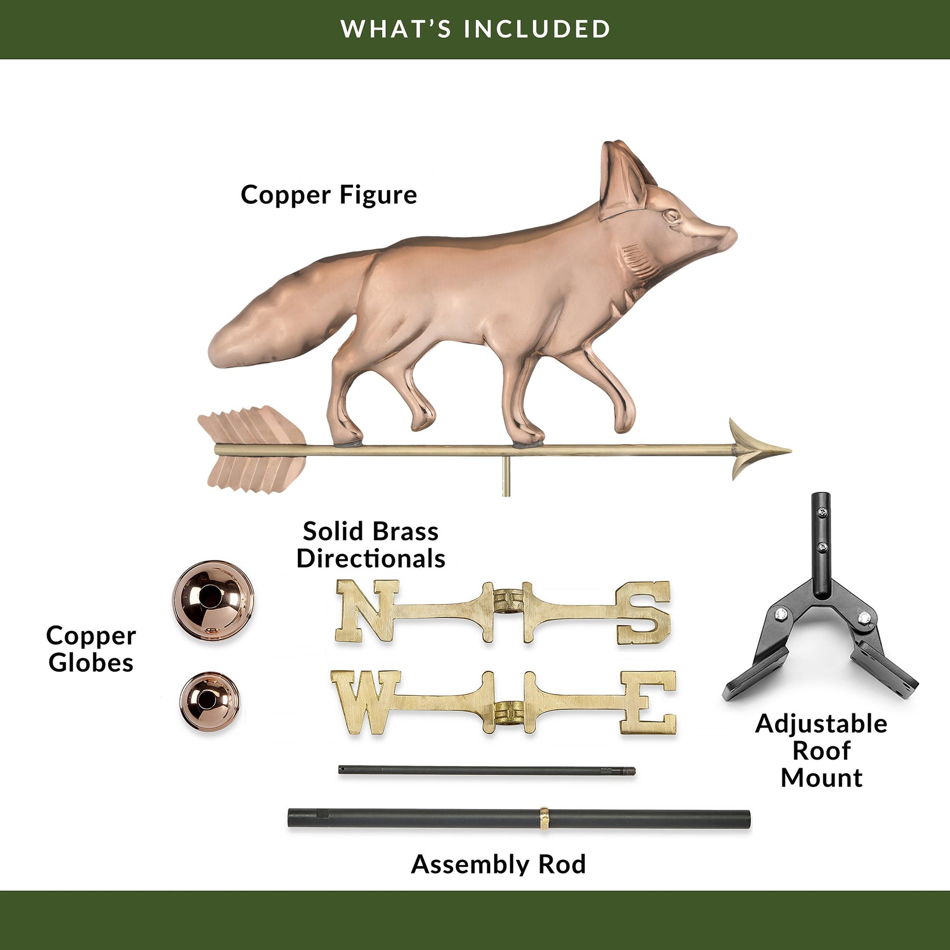 Fox Weathervane - Good Directions