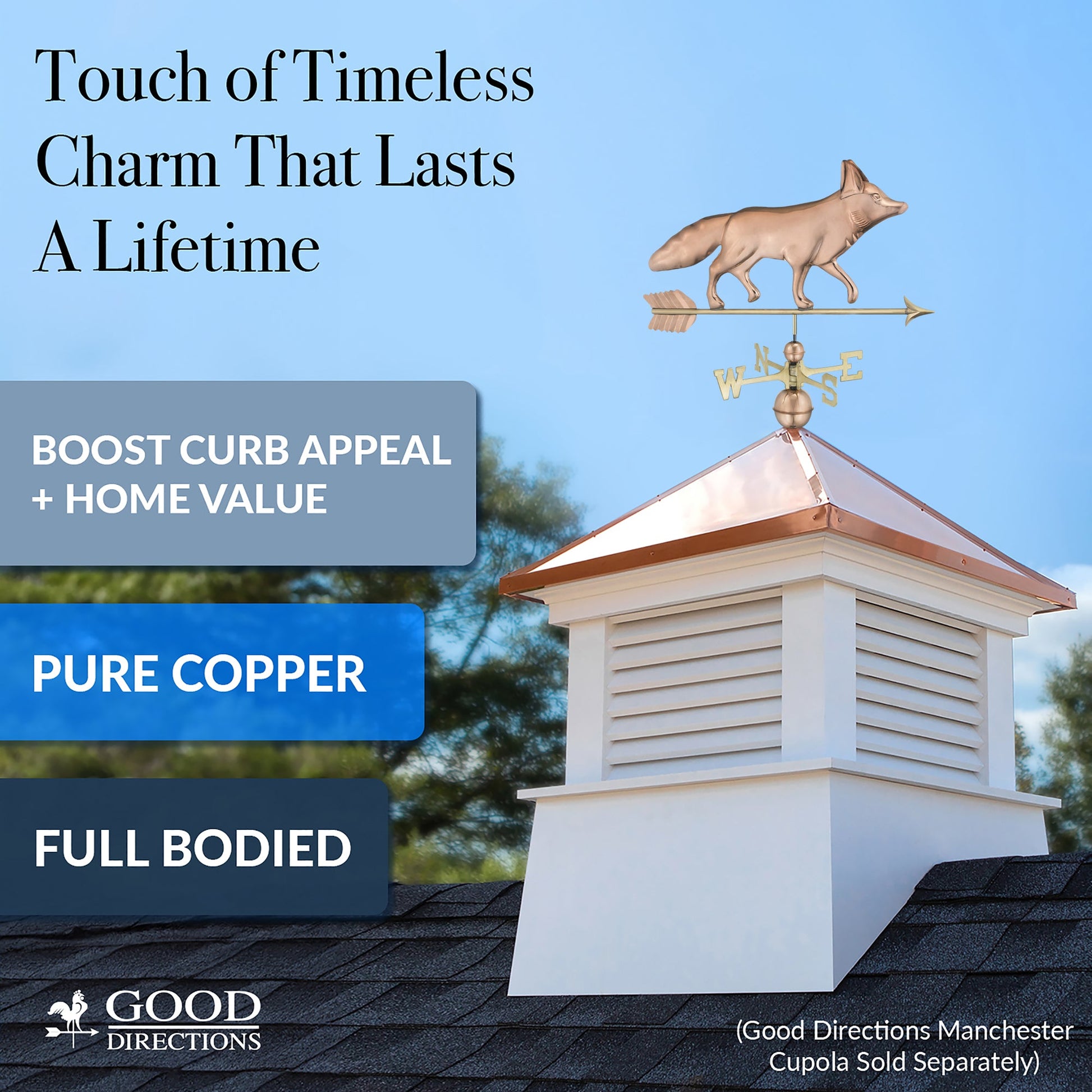 Fox Weathervane - Good Directions