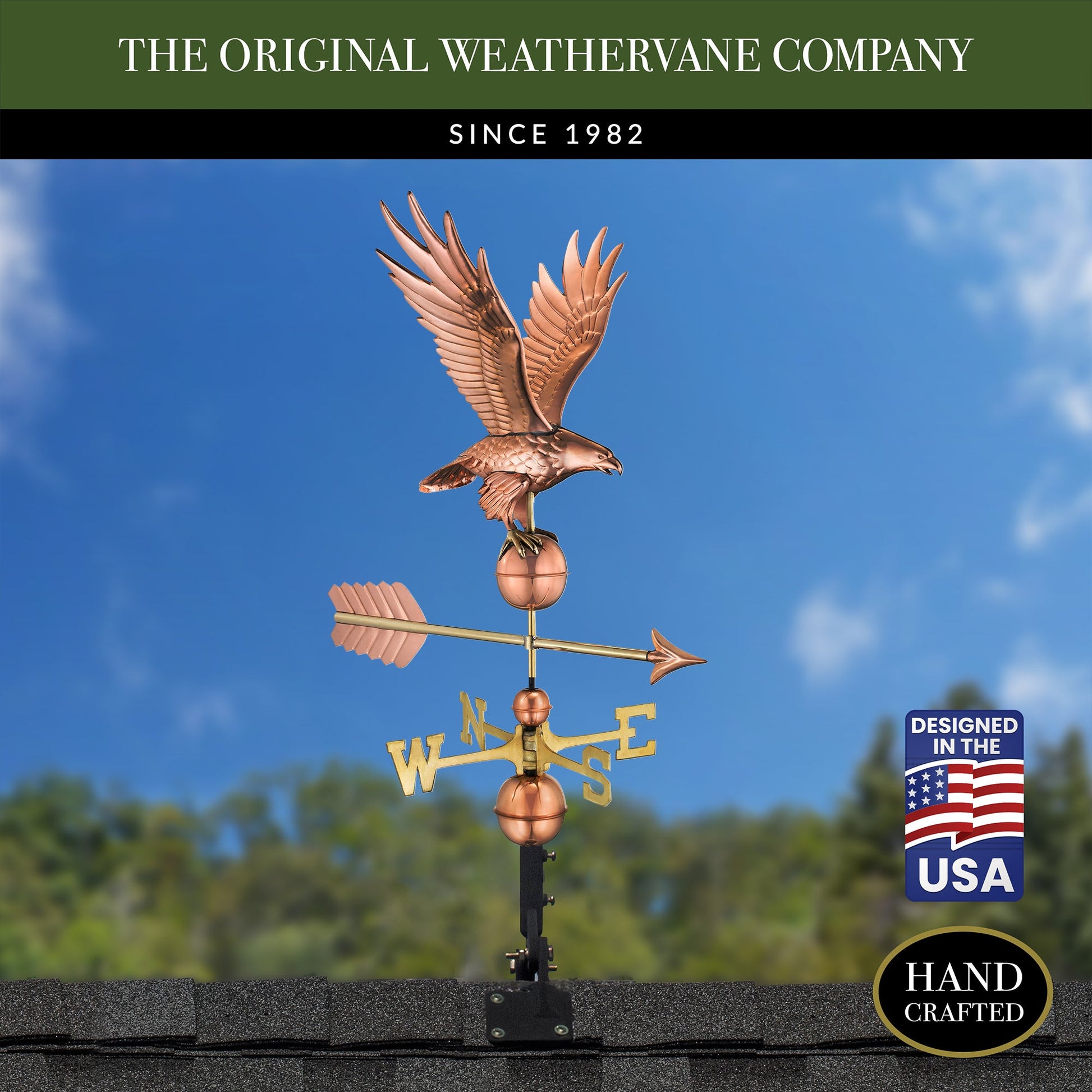 Freedom Eagle Weathervane - Good Directions