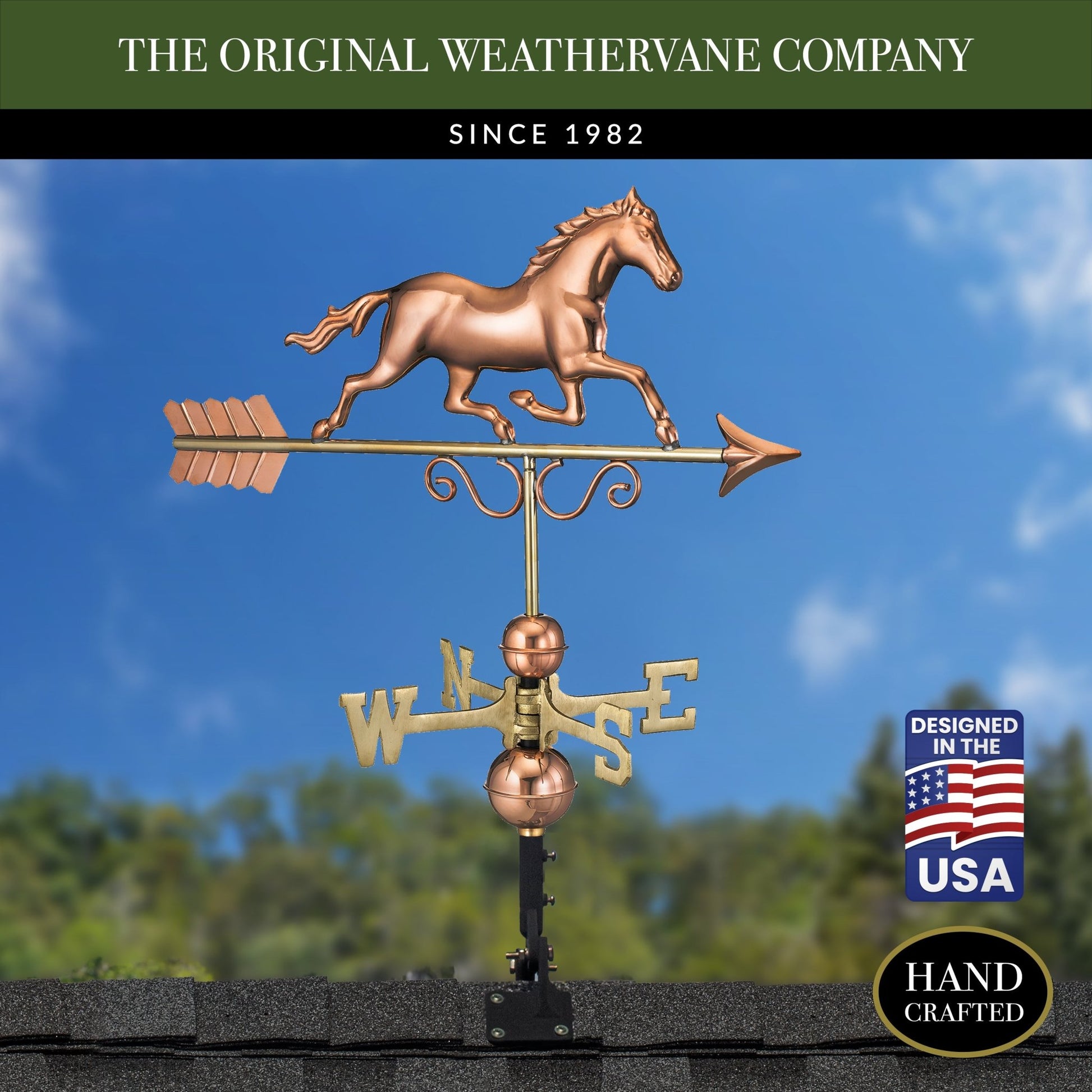 Galloping Horse Weathervane - Good Directions