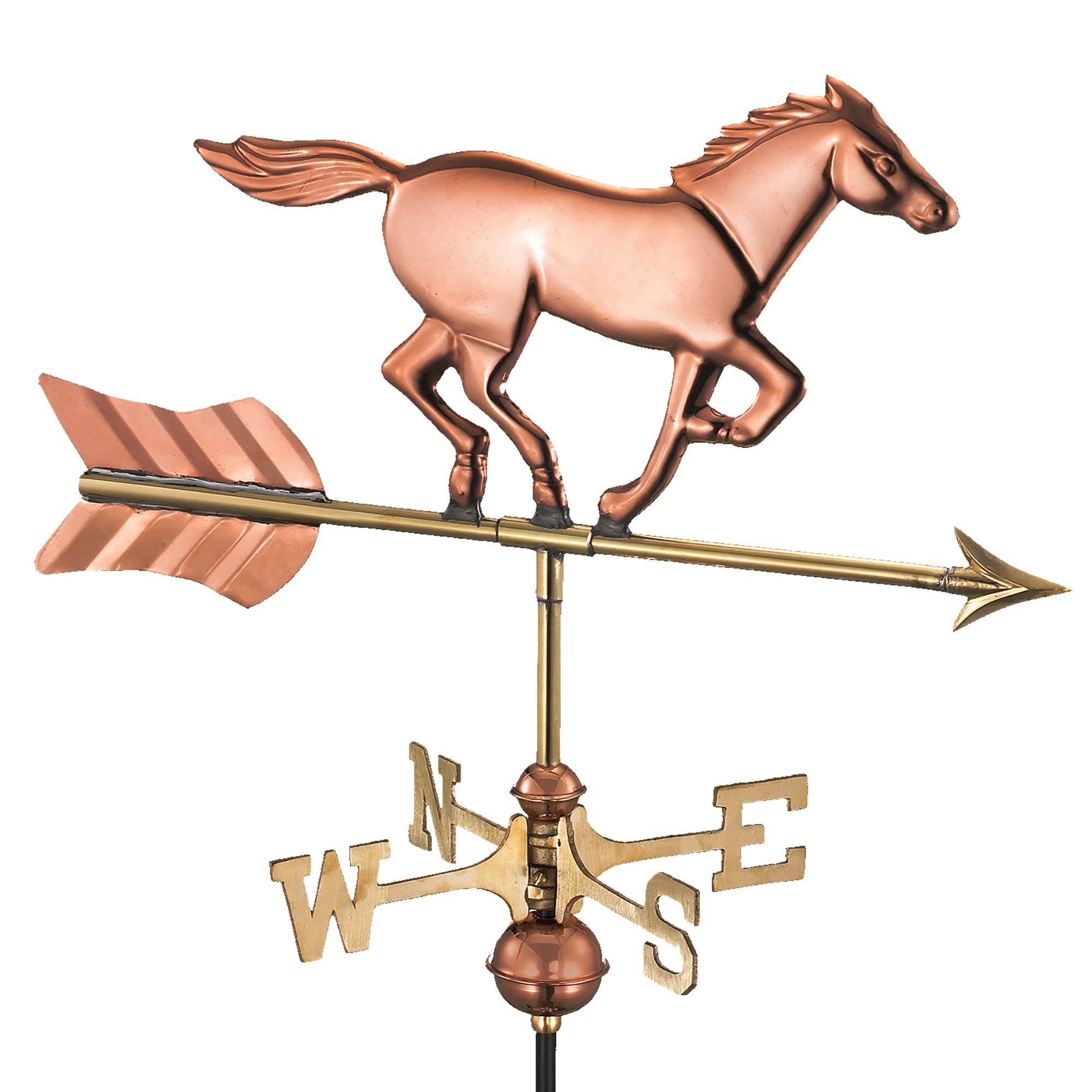 Horse Cottage Weathervane - Good Directions
