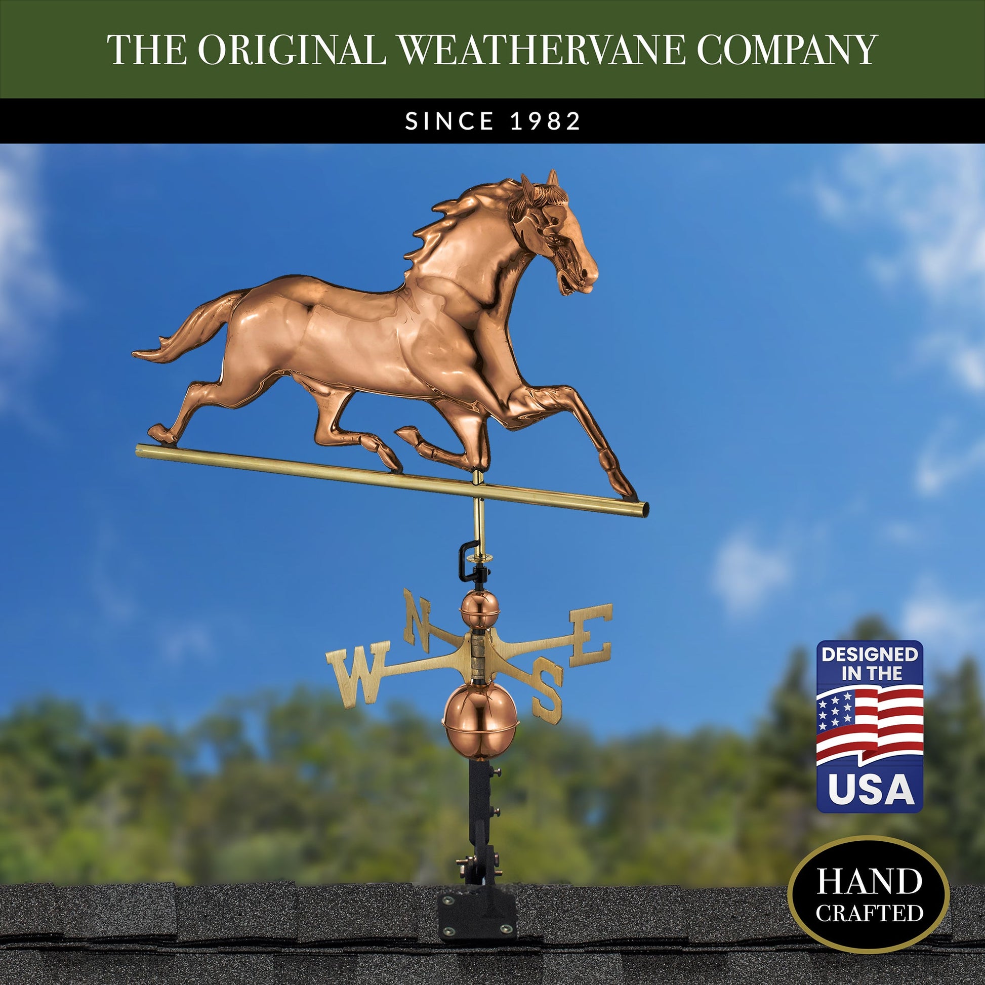 Horse Weathervane - Good Directions