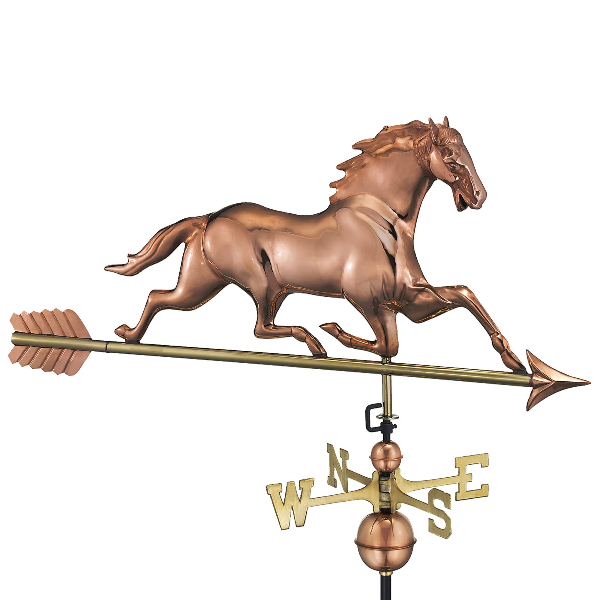 Horse Weathervane with Arrow - Good Directions
