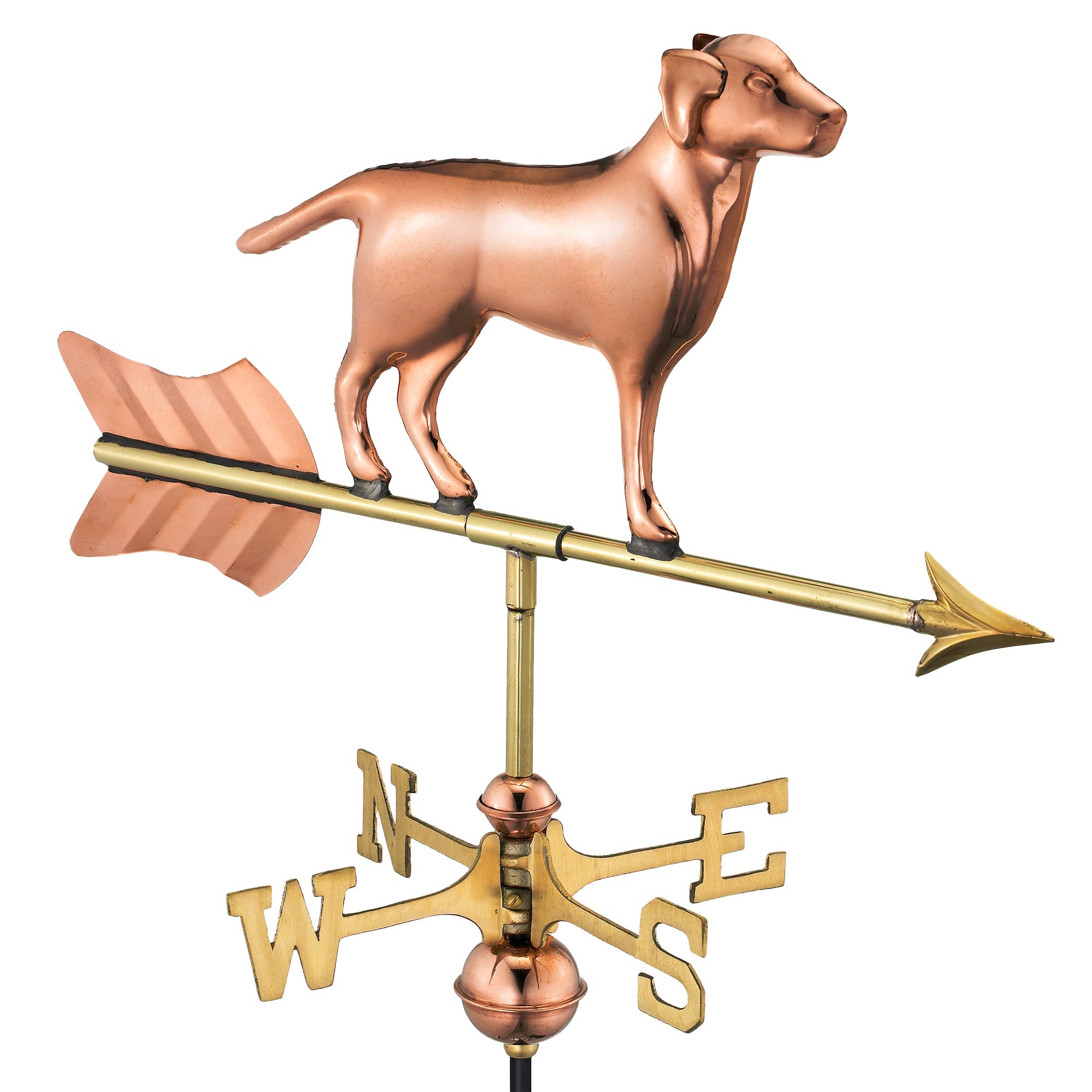 Labrador Retriever Garden Weathervane - Good Directions
