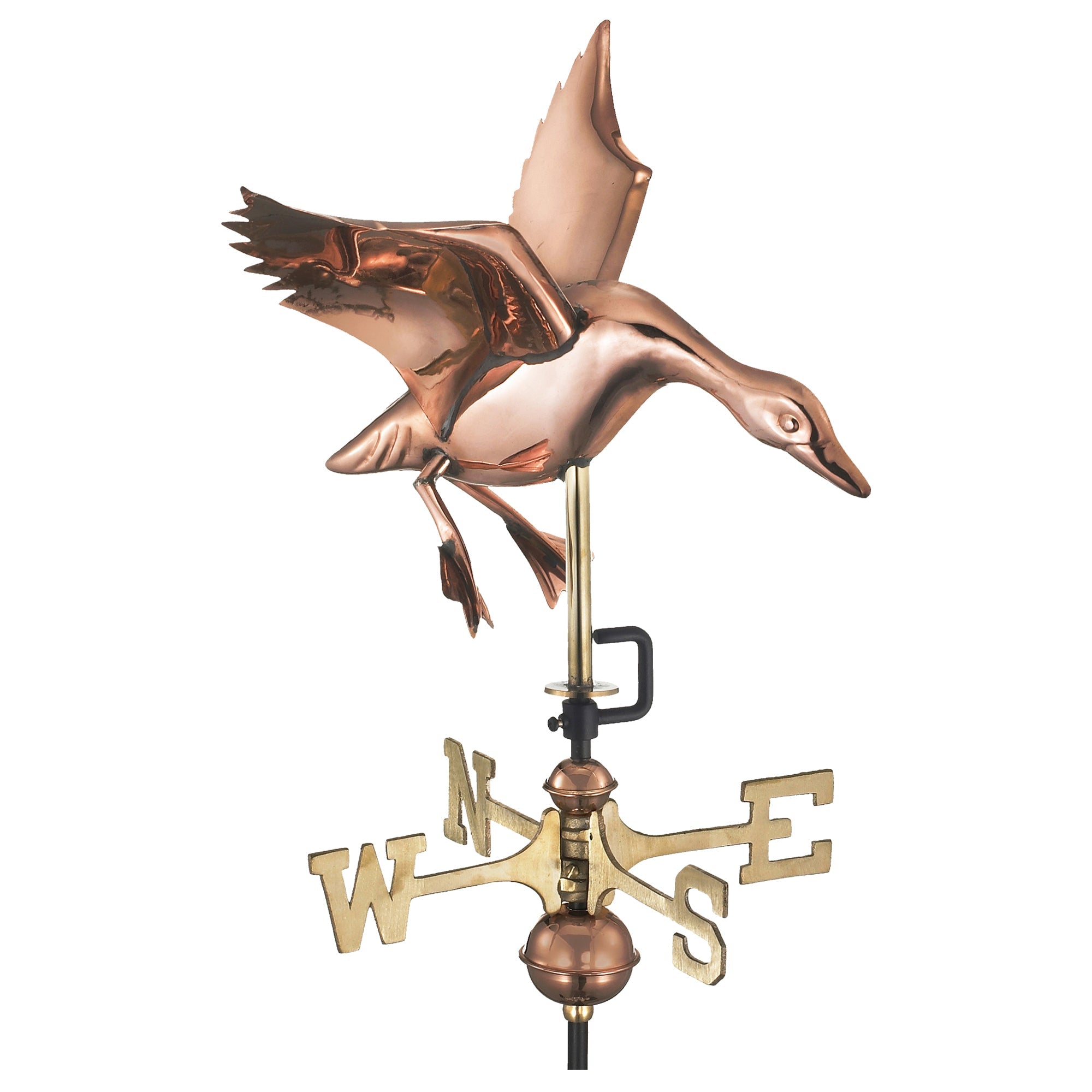 Landing Duck Garden Weathervane - Good Directions
