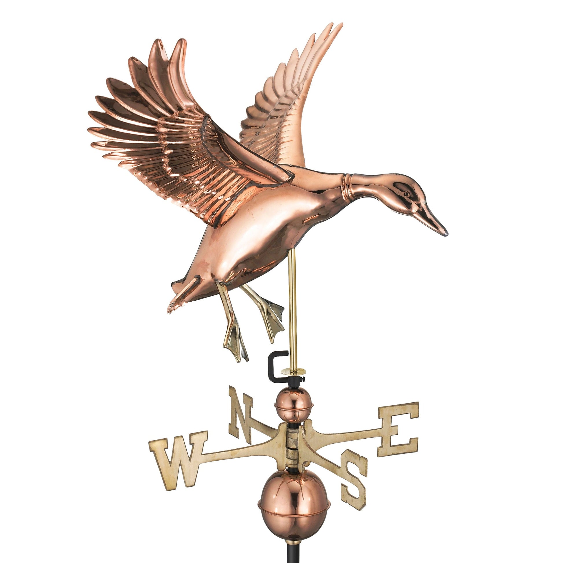 Landing Duck Weathervane - Good Directions