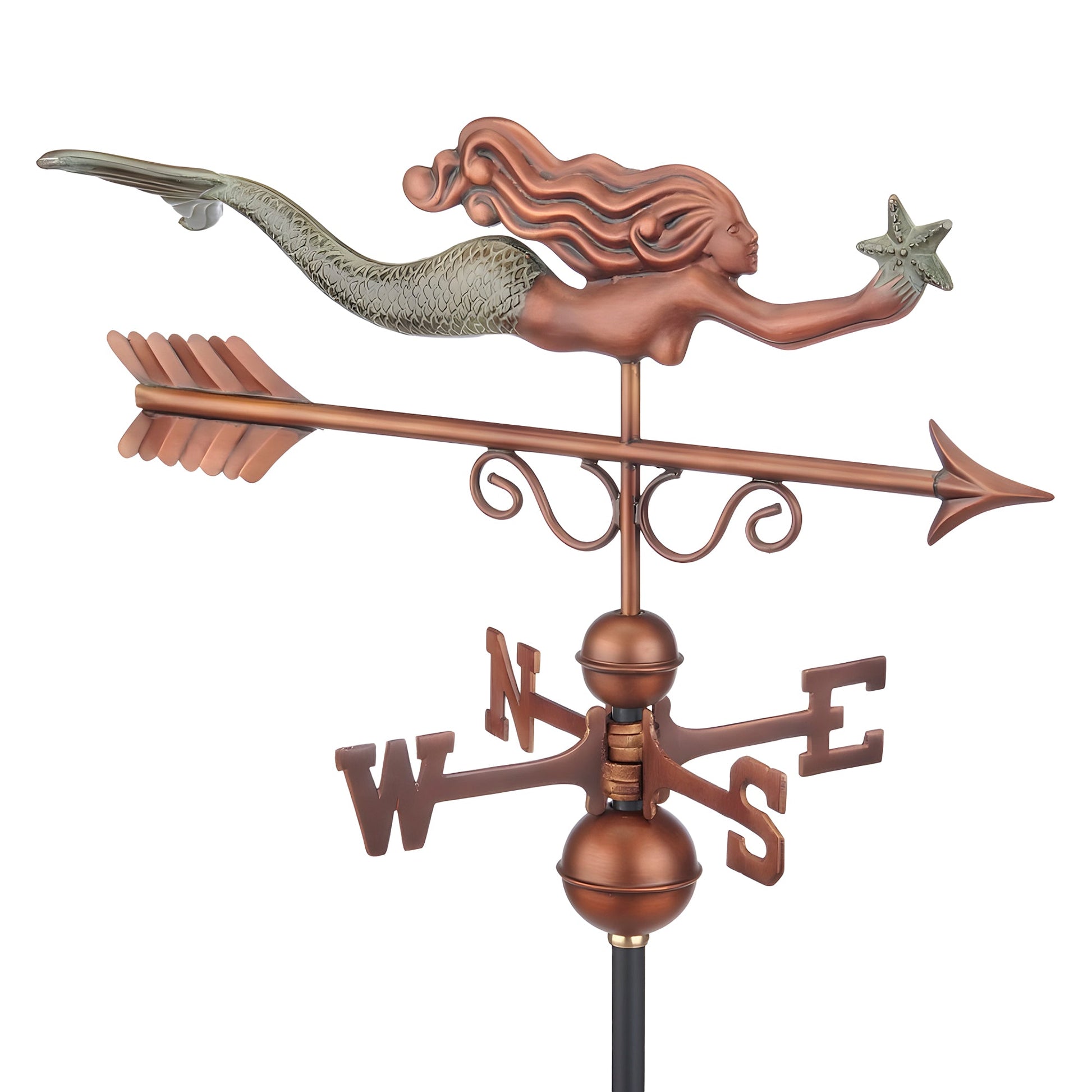 Little Mermaid Weathervane - Good Directions
