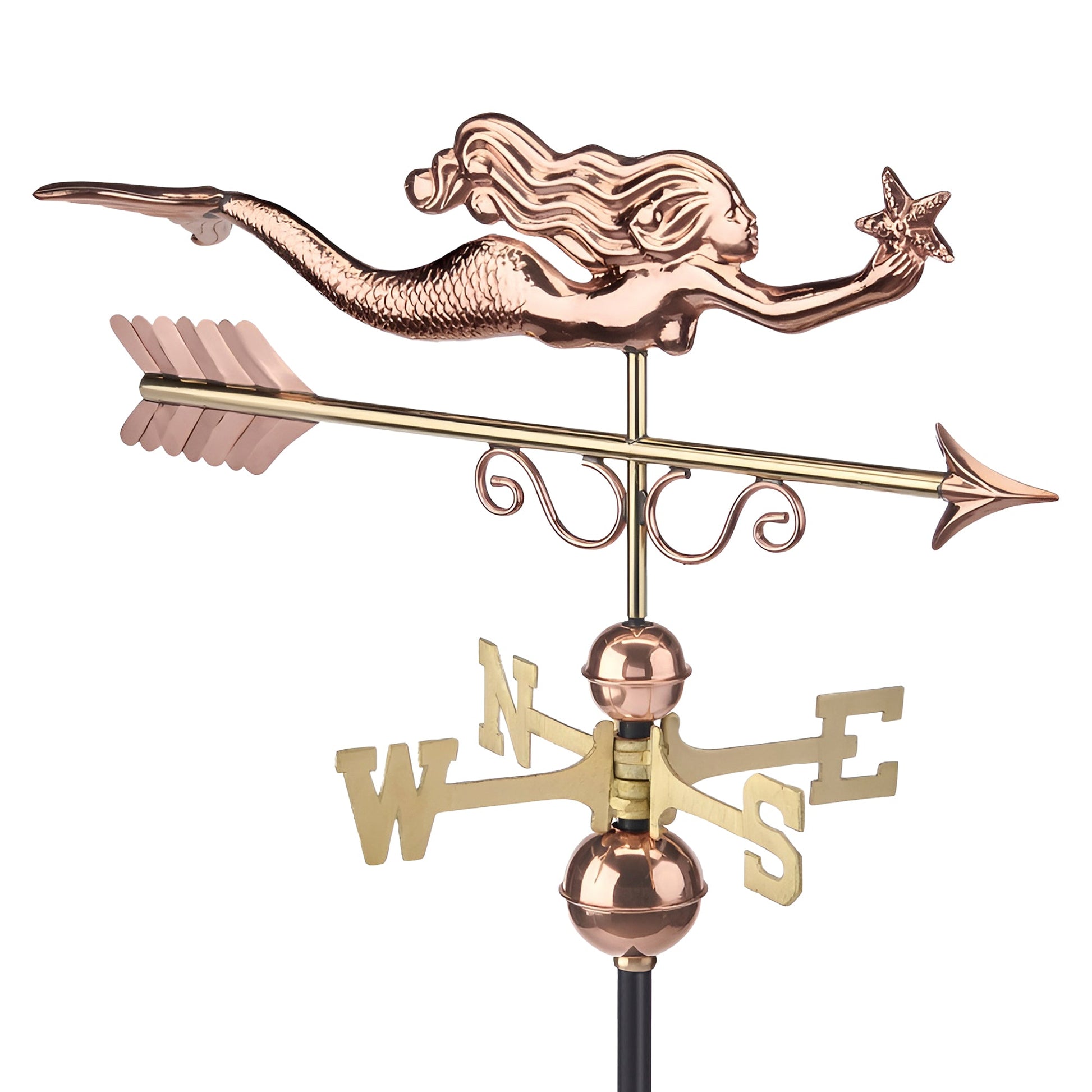Little Mermaid Weathervane - Good Directions