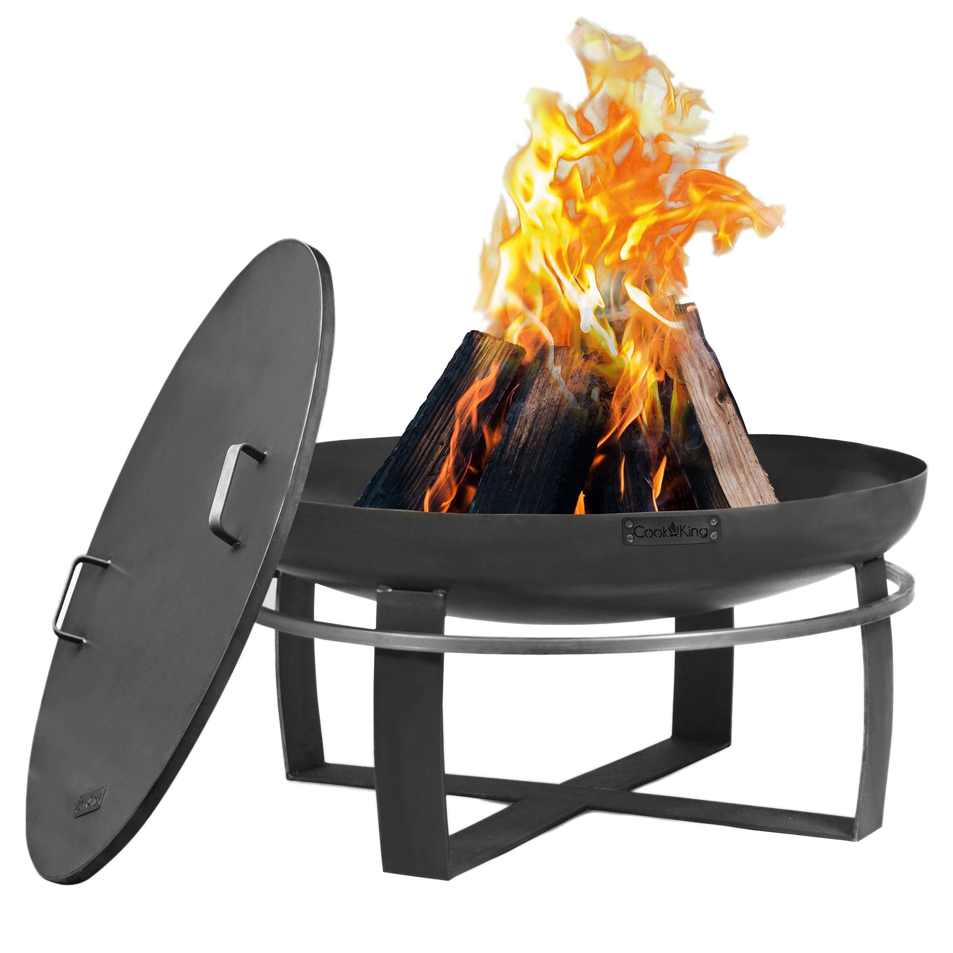 Ignition 32" Fire Pit with Cover Lid - Good Directions