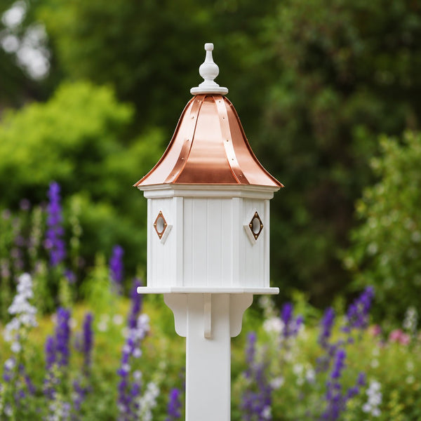 Meadow Bird House – Polished Copper Roof - Good Directions