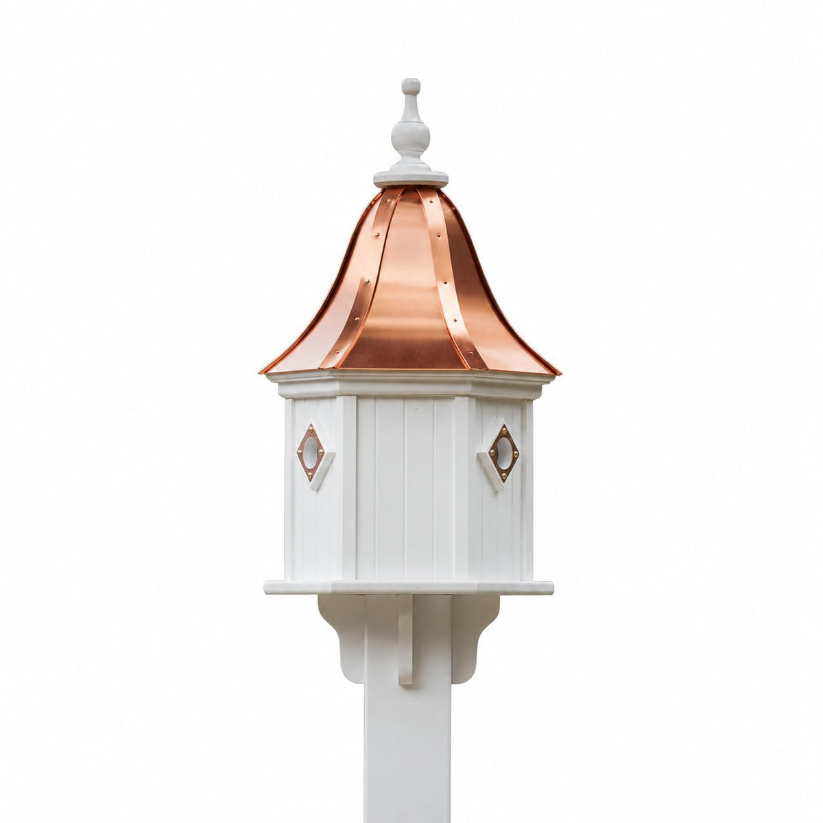 Meadow Bird House – Polished Copper Roof - Good Directions