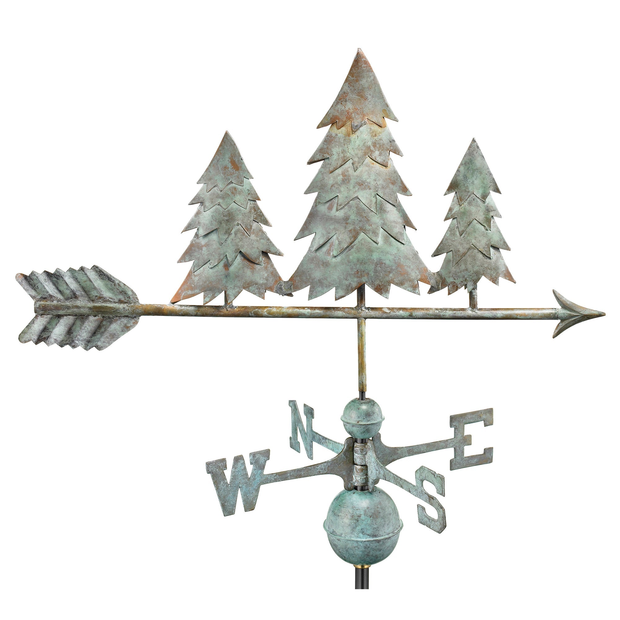 Pine Trees Weathervane - Good Directions