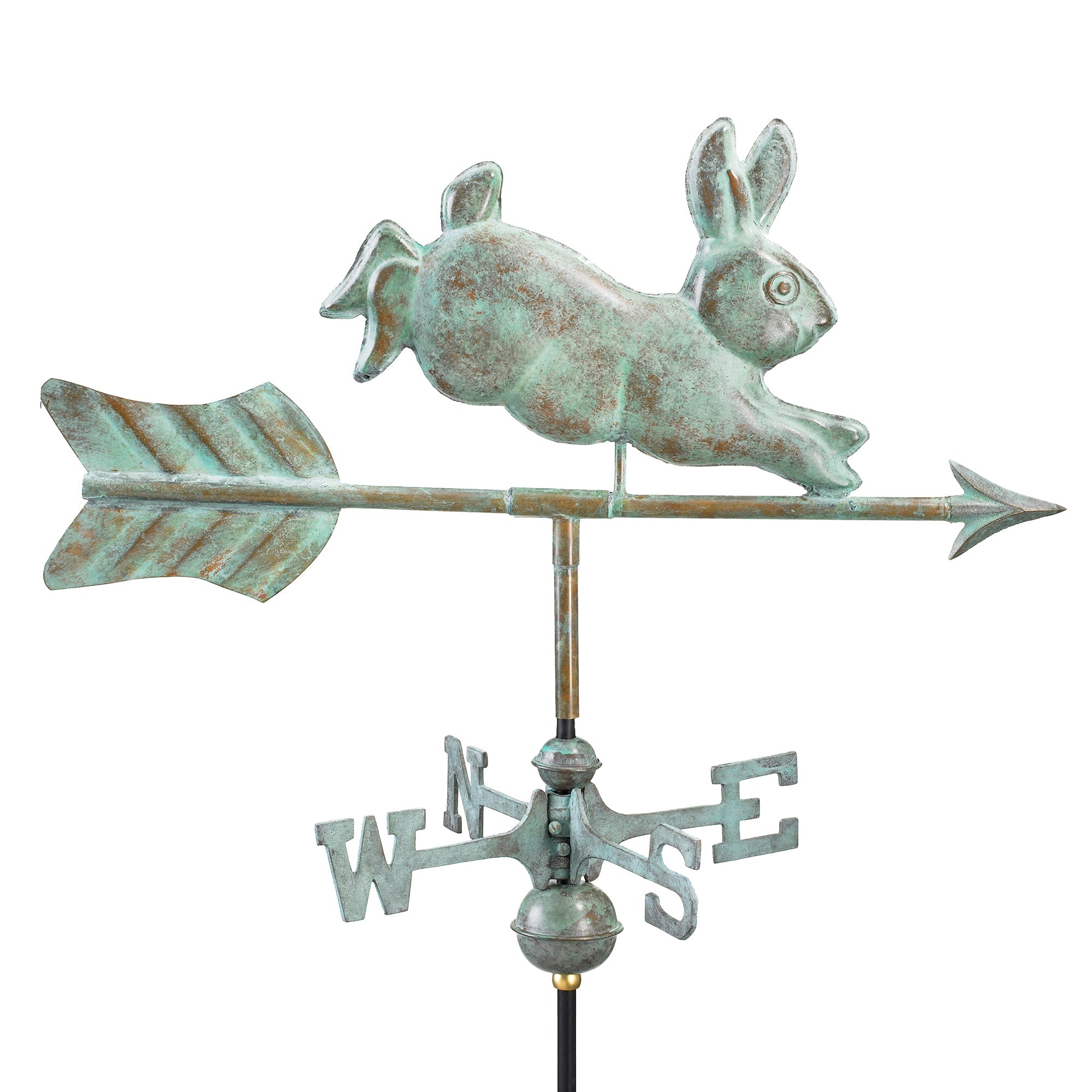 Rabbit Cottage Weathervane - Good Directions