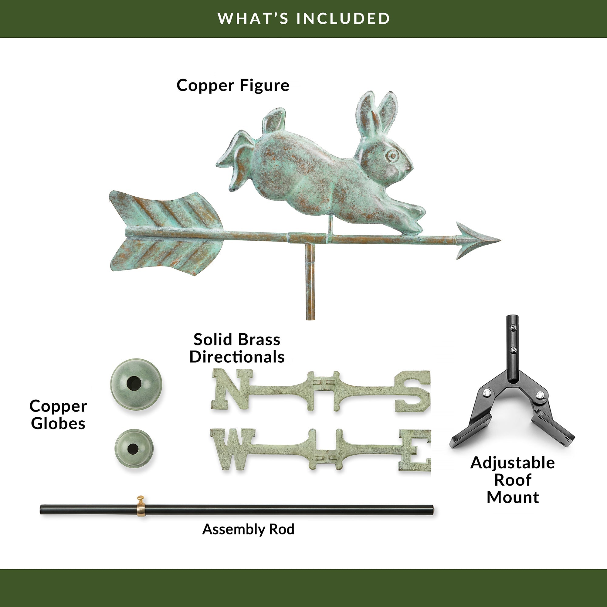 Weathervane Rabbit Simple Cottage Weathervanes – Good Directions