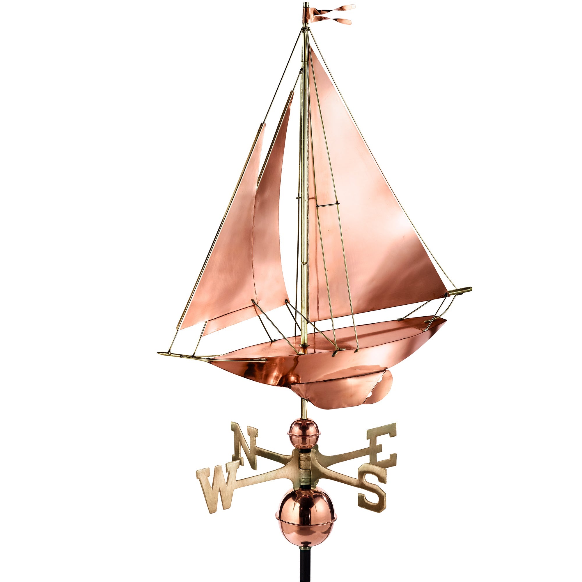 Racing Sloop Weathervane - Good Directions