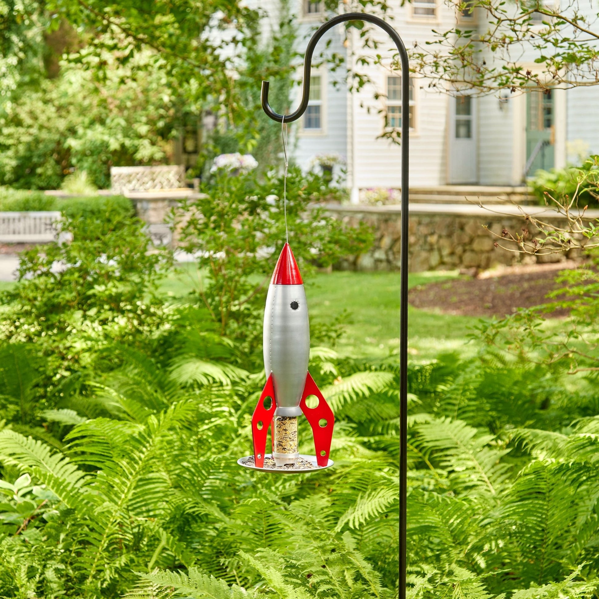 Rocketship Bird Feeder - Good Directions