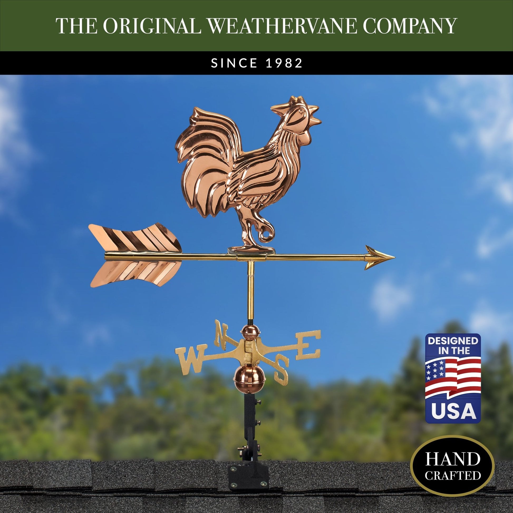 Rooster Cottage Weathervane - Good Directions