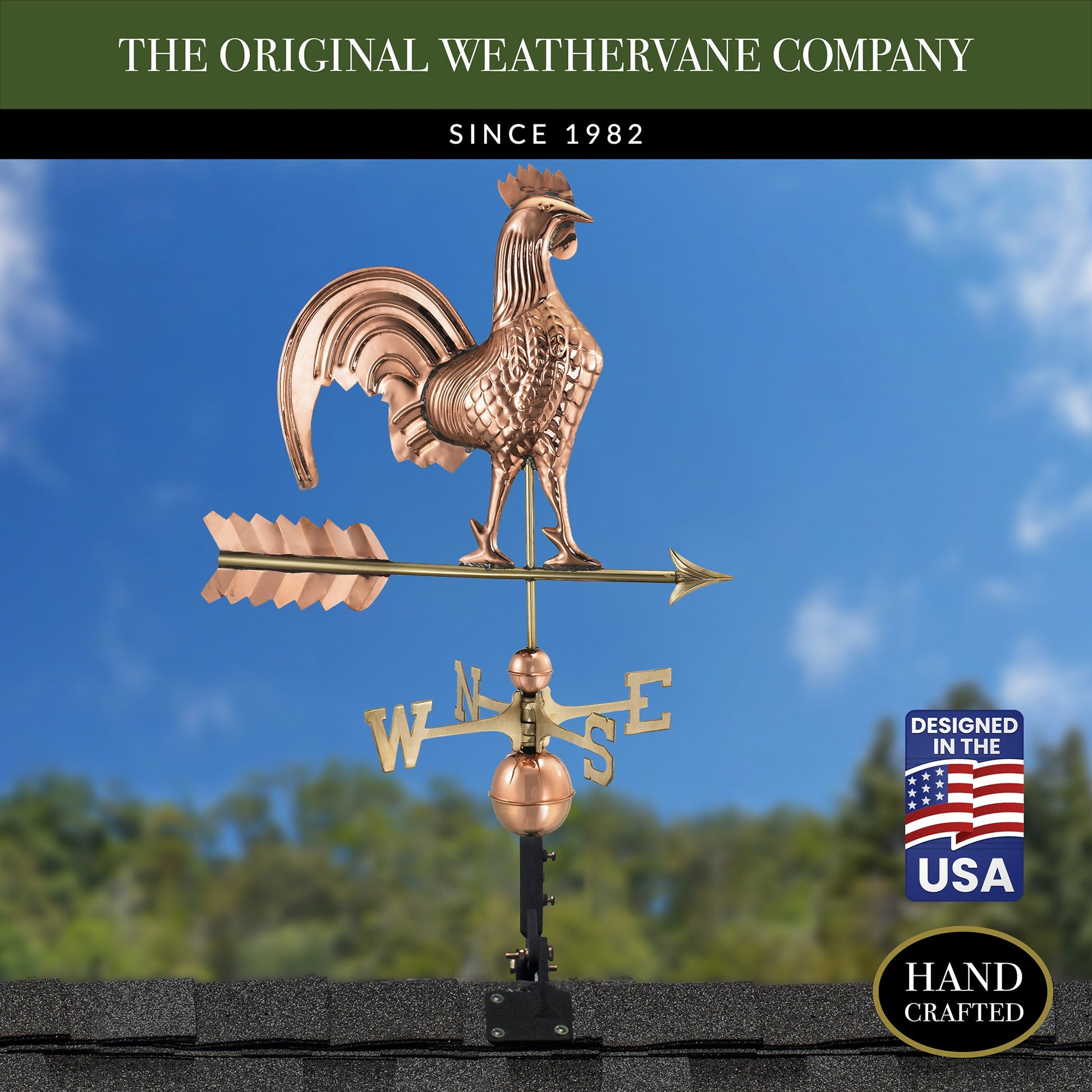 Rooster Weathervane - Good Directions