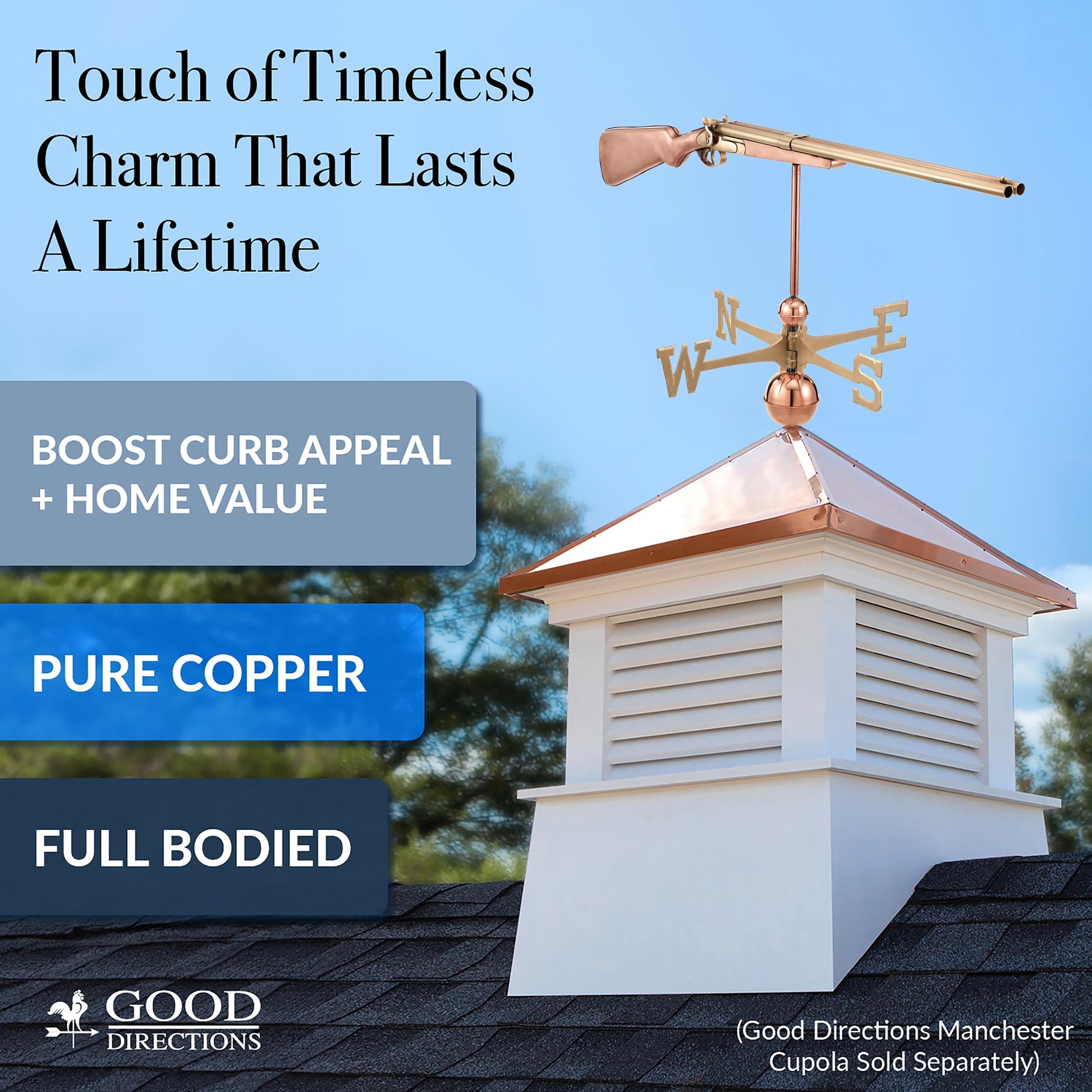 Shotgun Weathervane - Good Directions