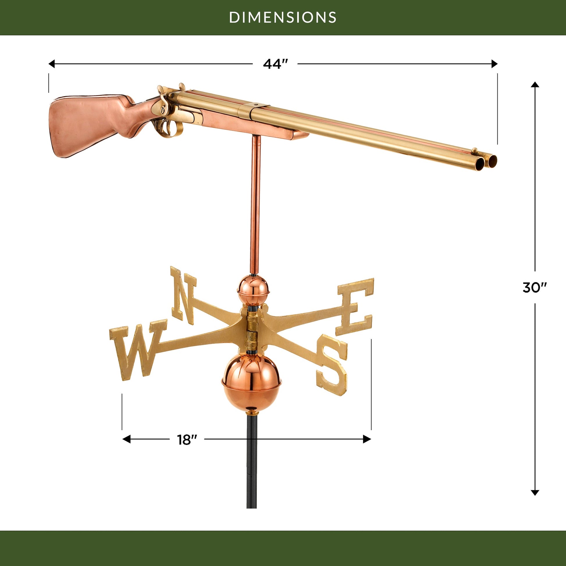 Shotgun Weathervane - Good Directions