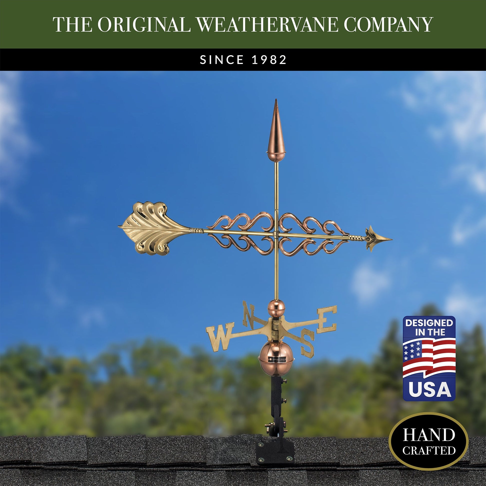 Smithsonian Arrow Weathervane - Good Directions