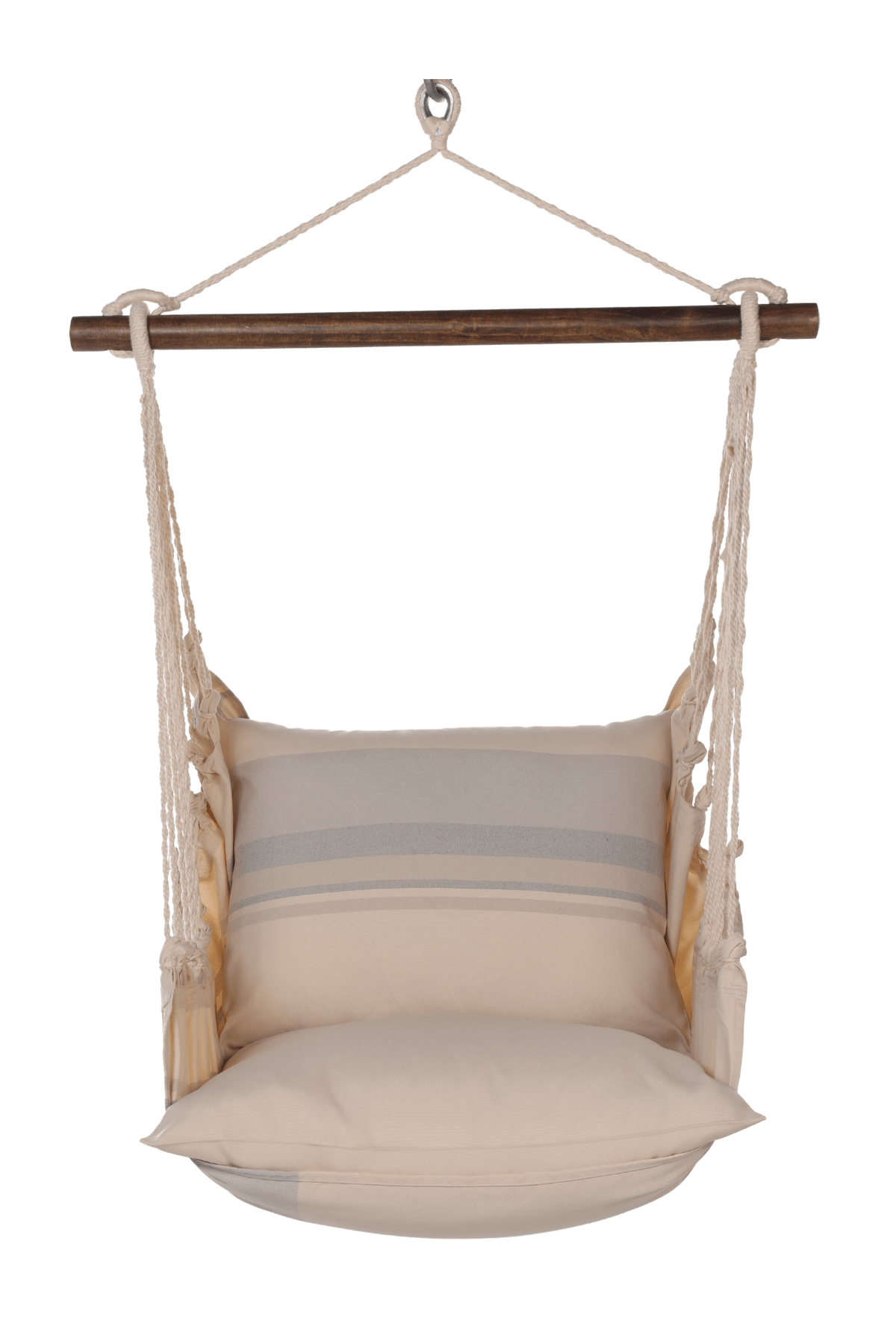 Striped Hammock Swing Set with Pillow (4 - Piece) - Good Directions
