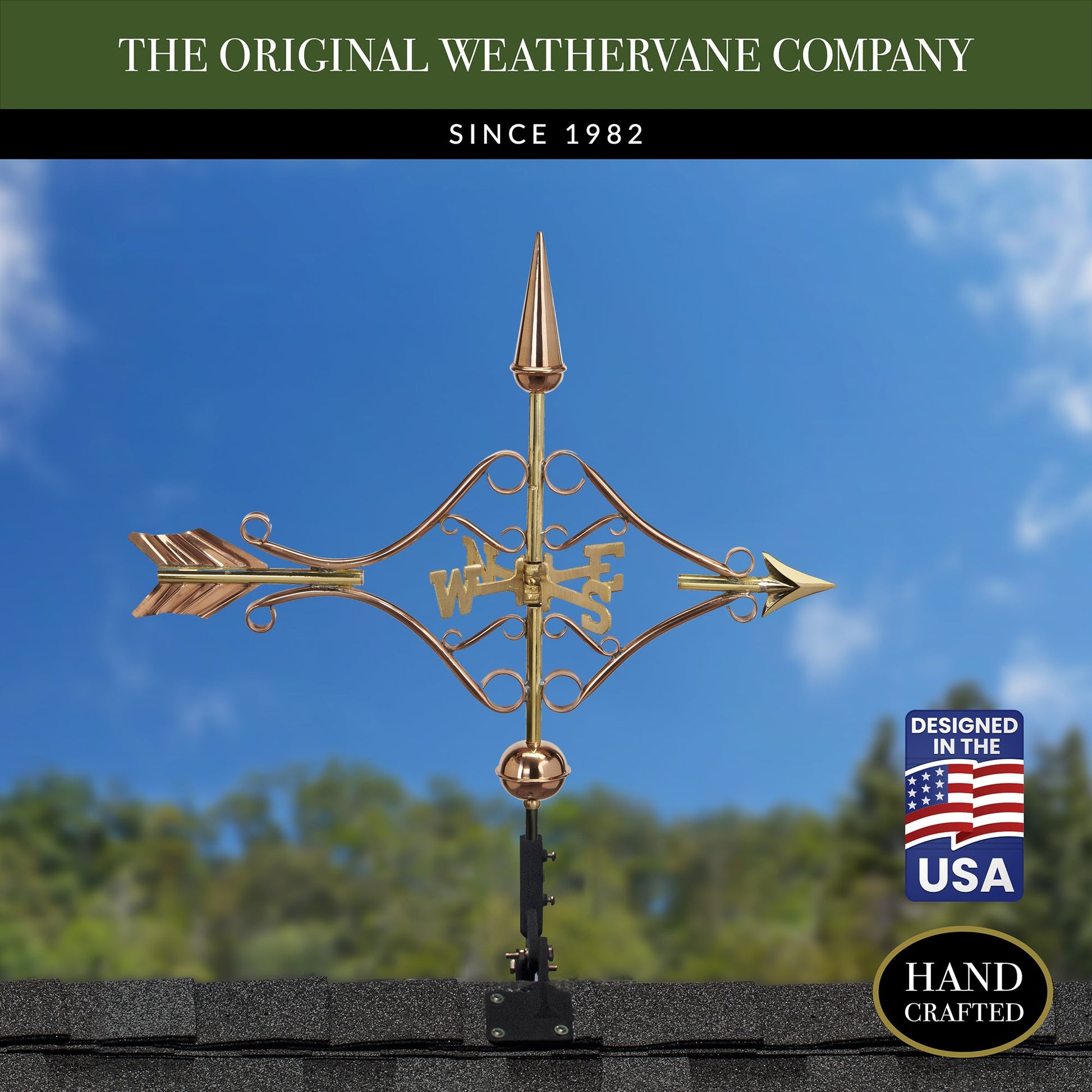 Victorian Arrow Cottage Weathervane - Good Directions