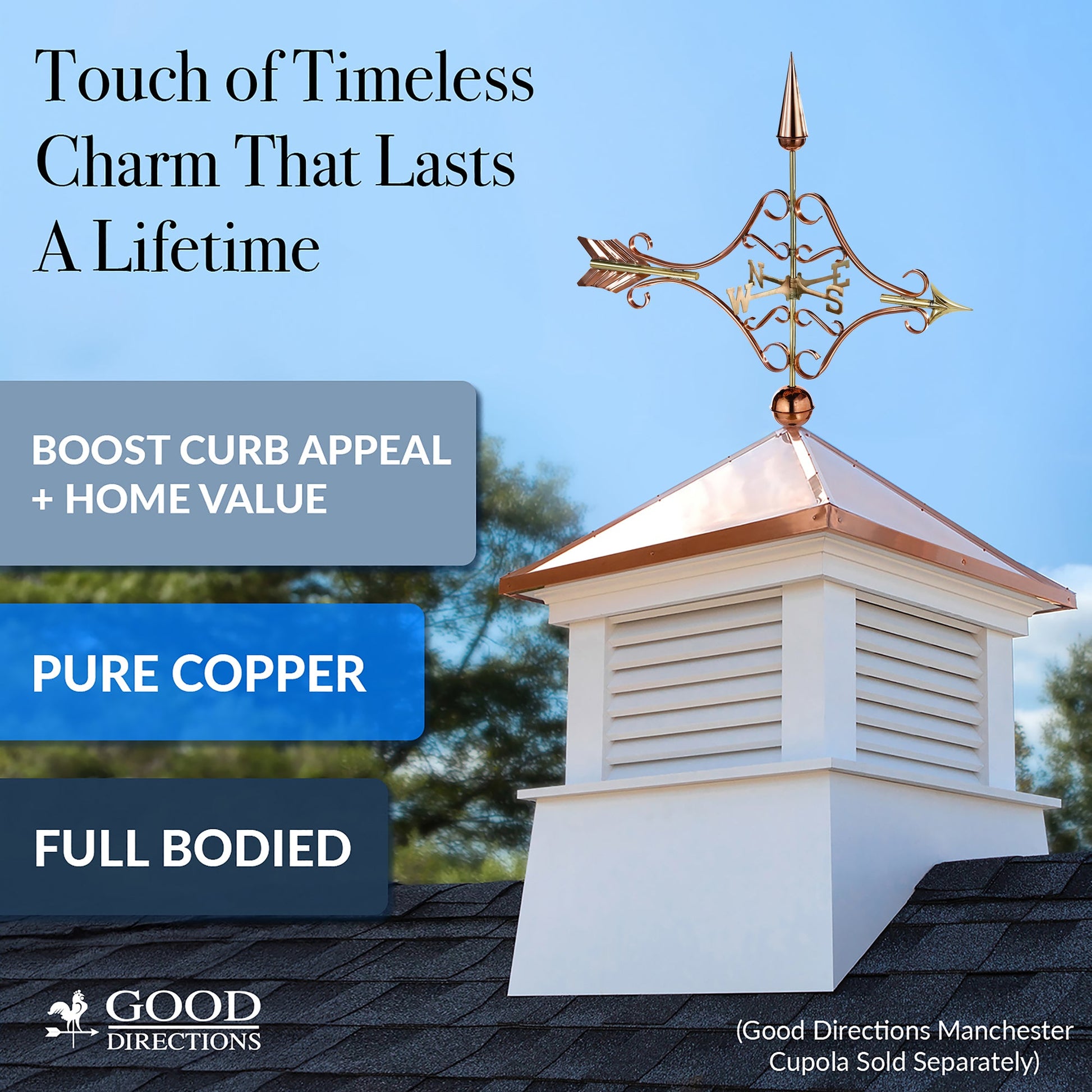 Victorian Arrow Weathervane - Good Directions