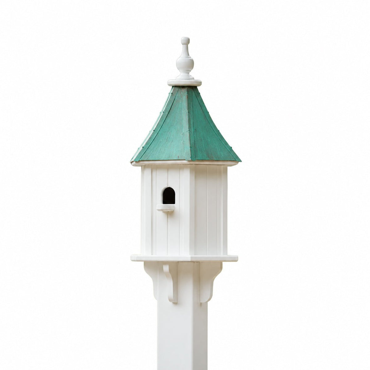 Willow Bird House — Aged Copper Roof - Good Directions