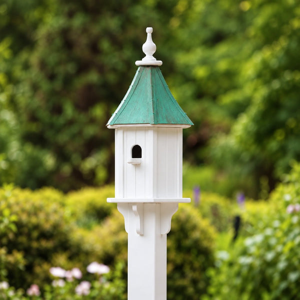 Willow Bird House — Aged Copper Roof - Good Directions