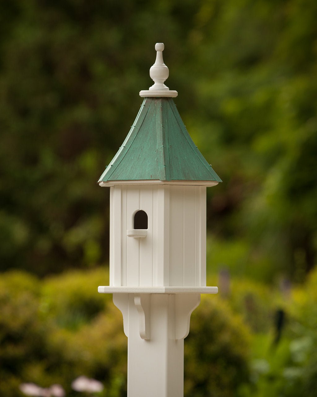Willow Bird House — Aged Copper Roof - Good Directions
