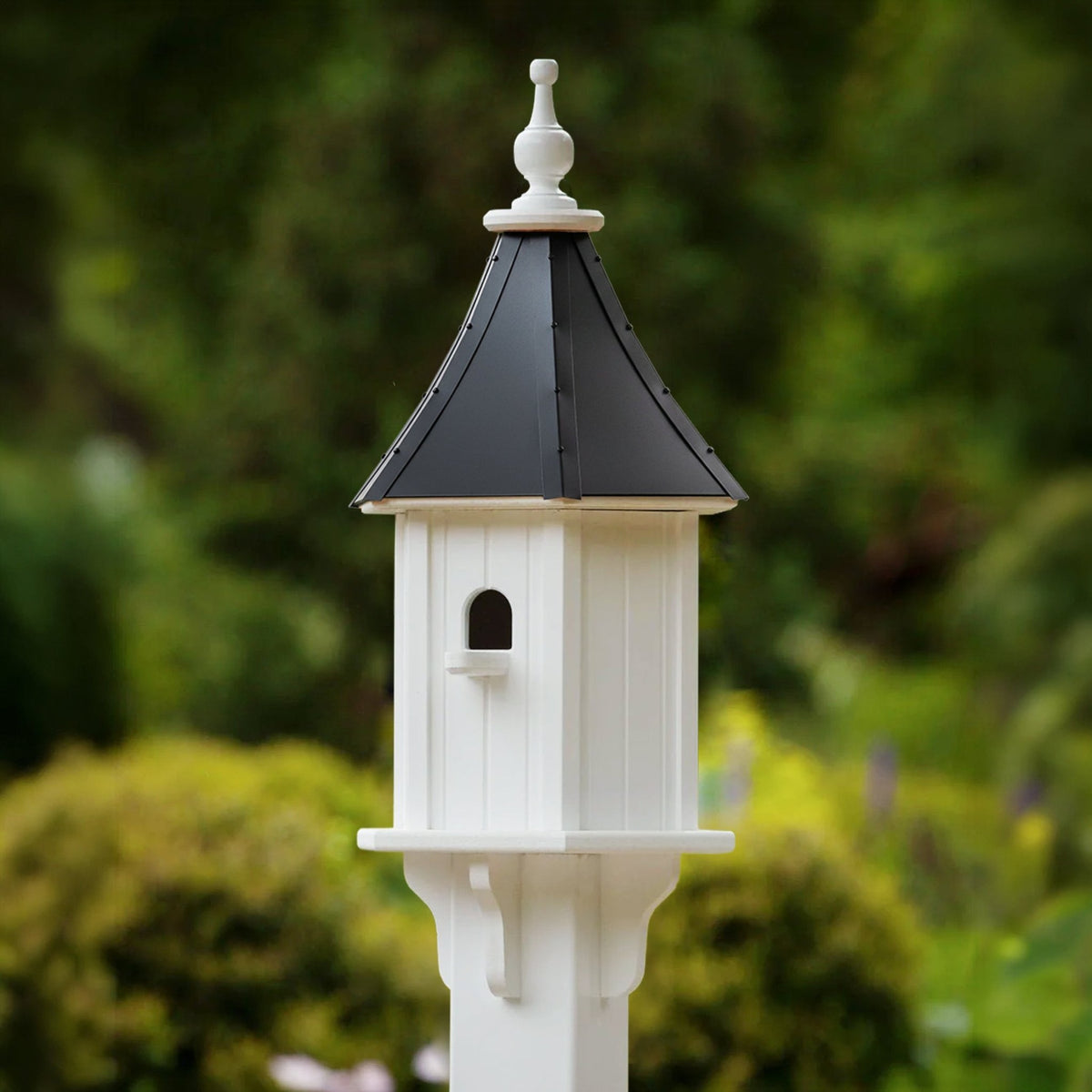 Willow Bird House — Black Aluminum Roof - Good Directions