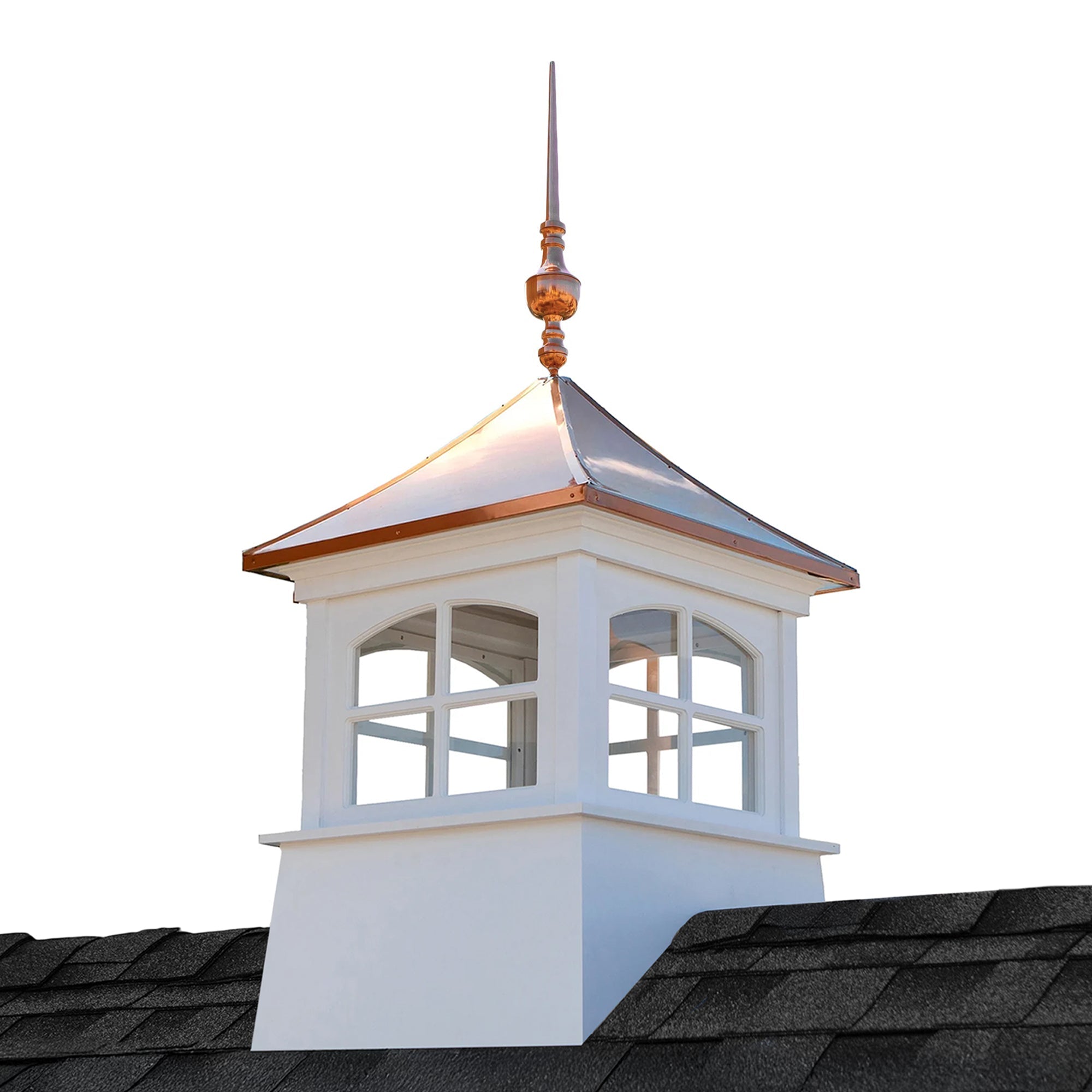 Windsor Vinyl Cupola Set – Copper Roof & Victoria Finial - Good Directions