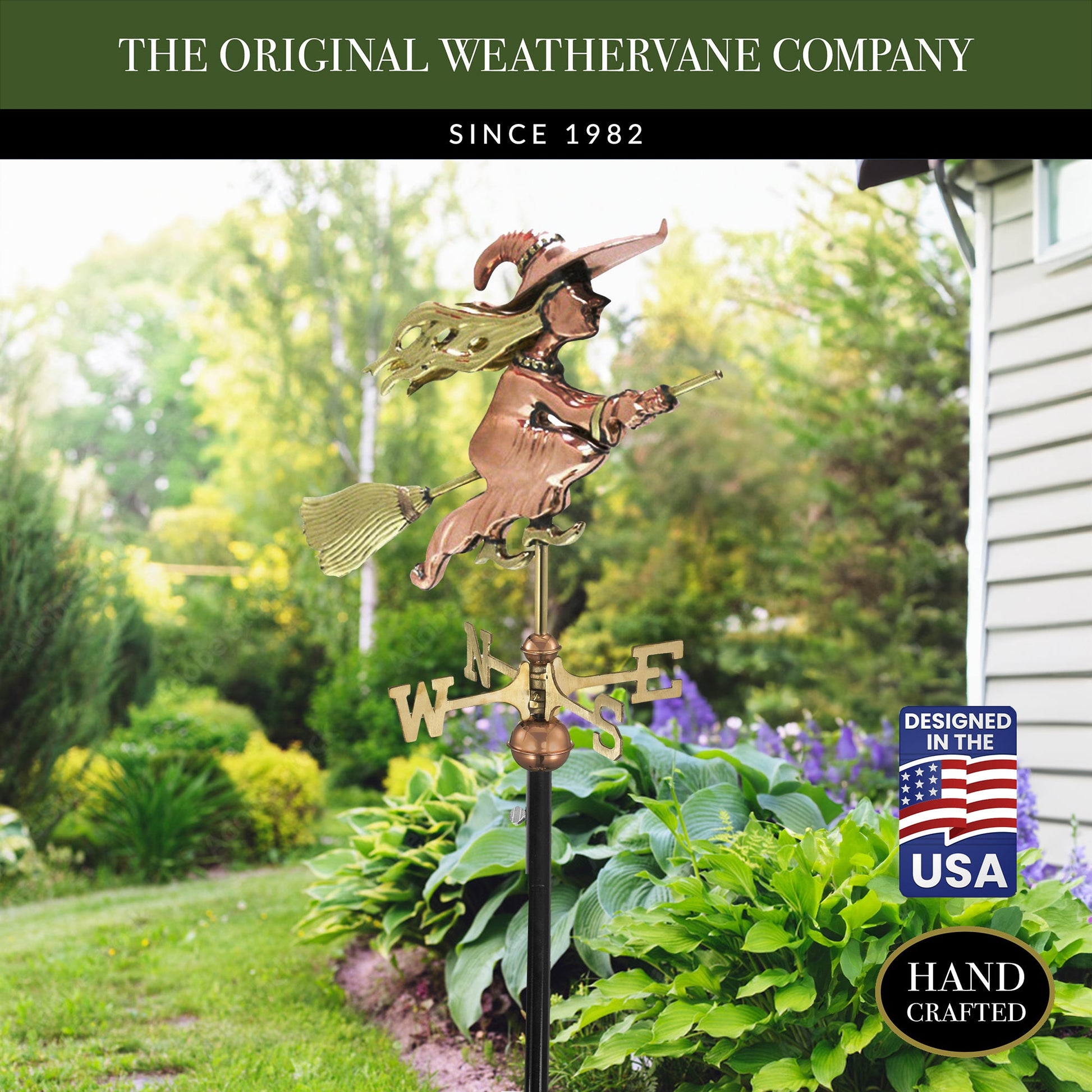 Witch Garden Weathervane - Good Directions