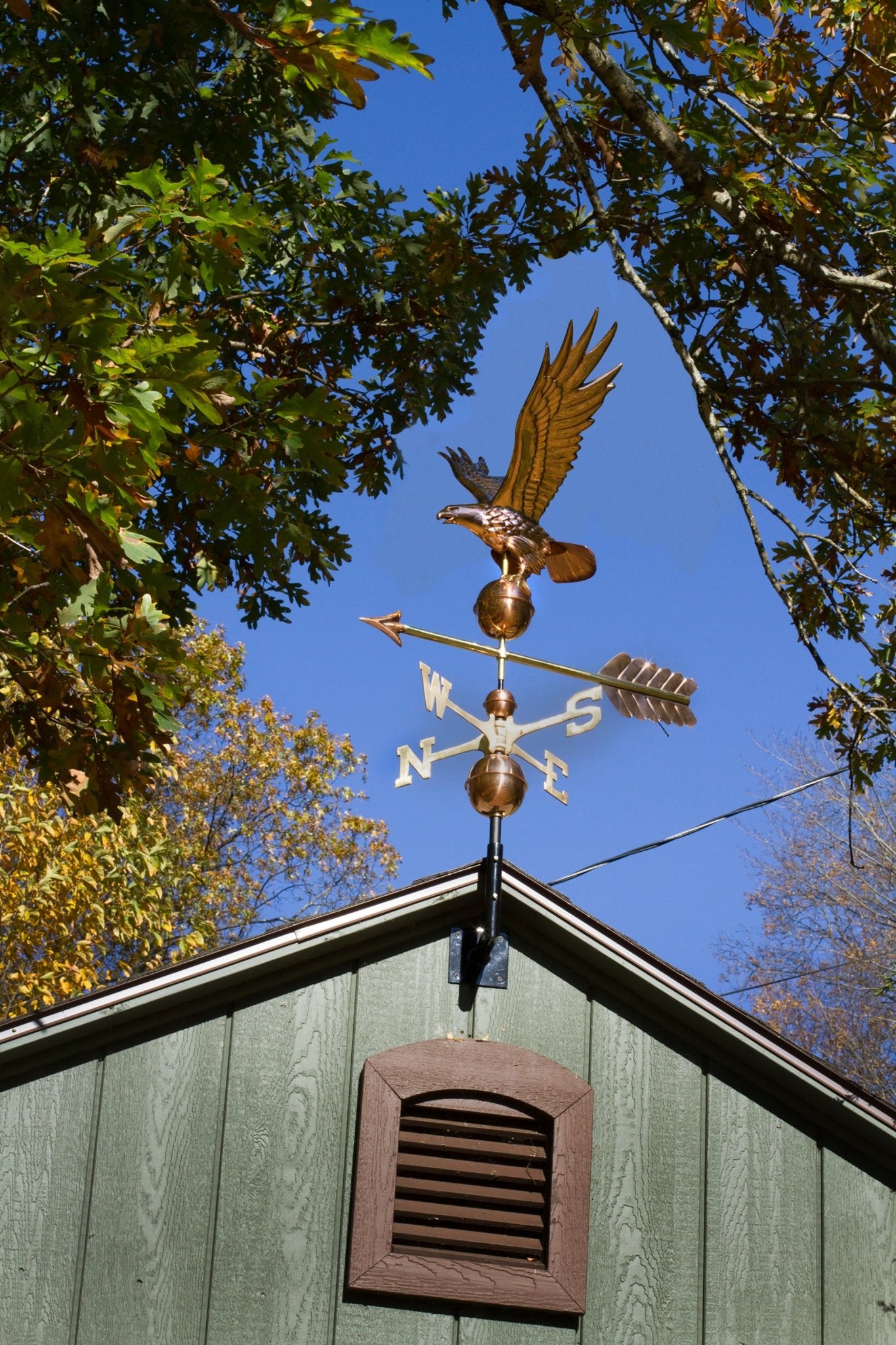 Steel Weathervane Mount for Eaves - Good Directions