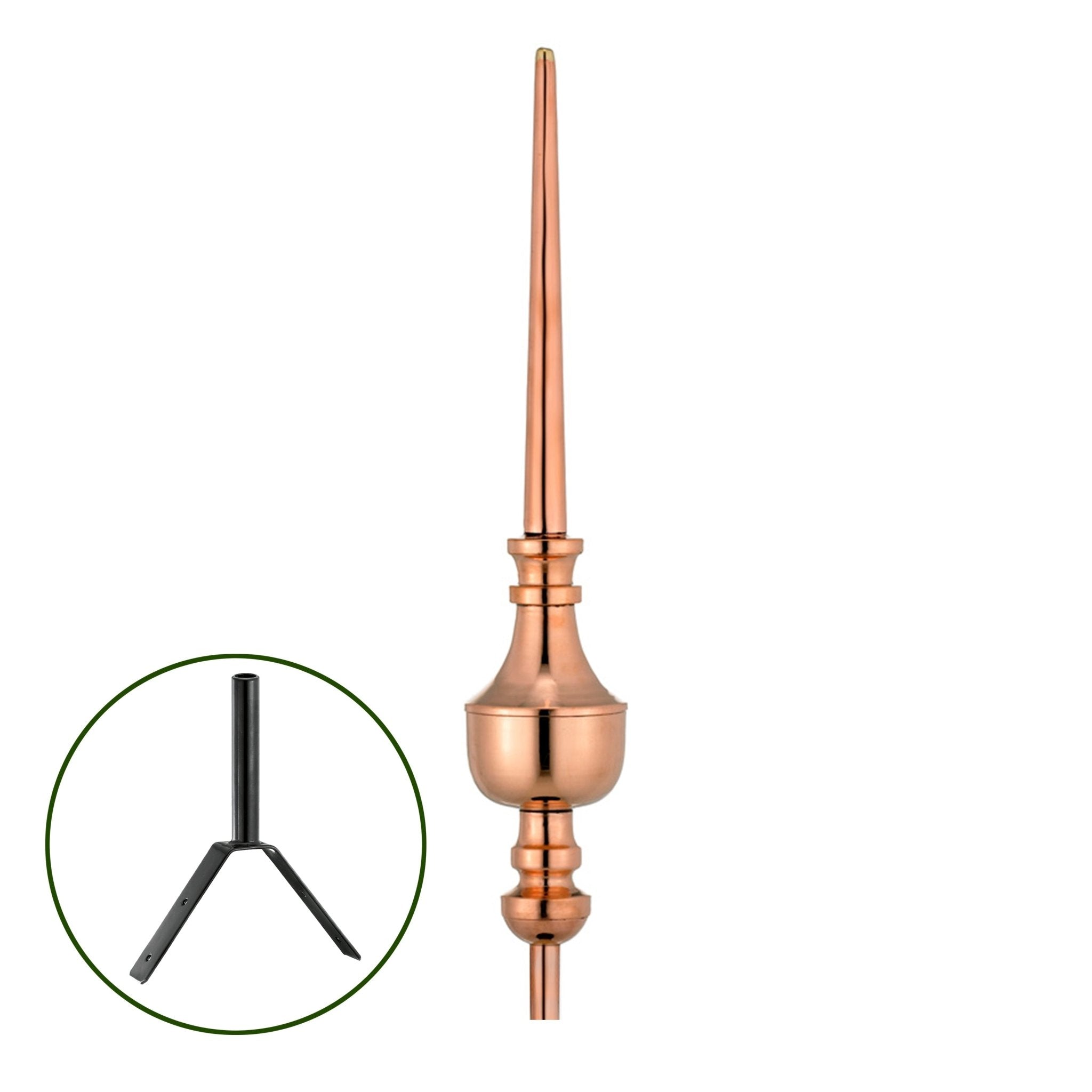 27" Victoria Rooftop Finial - Good Directions