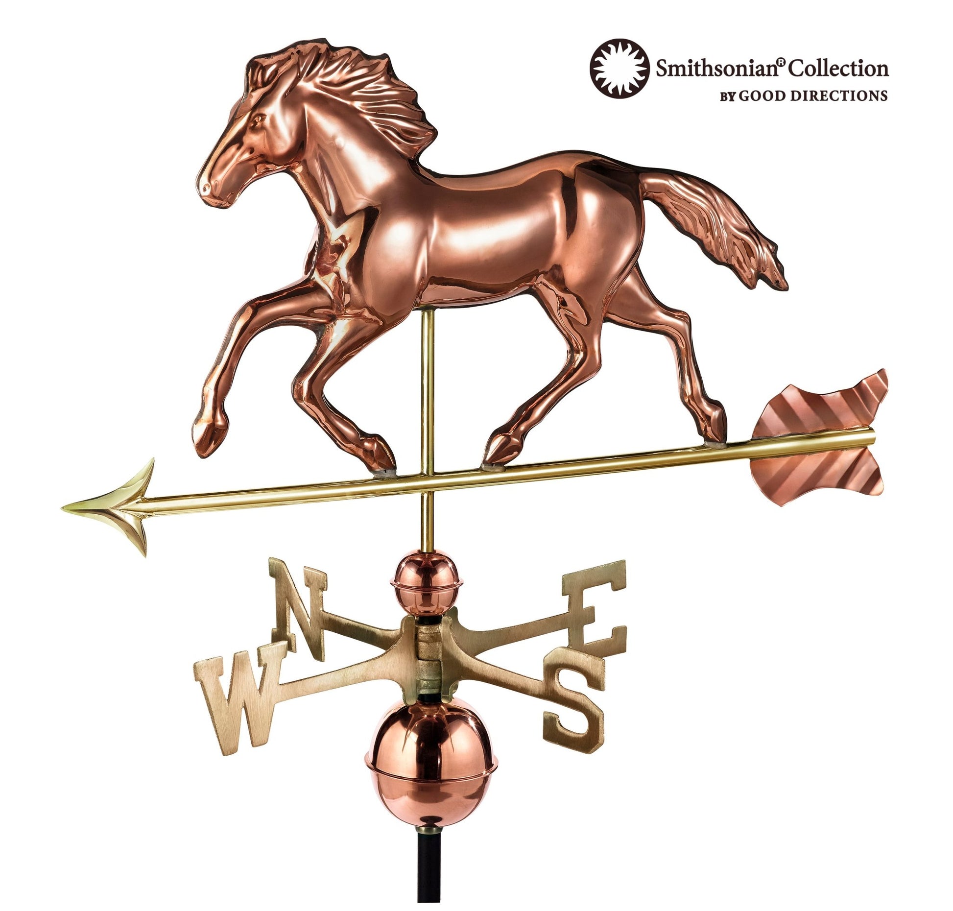 Smithsonian Running Horse Weathervane - Good Directions