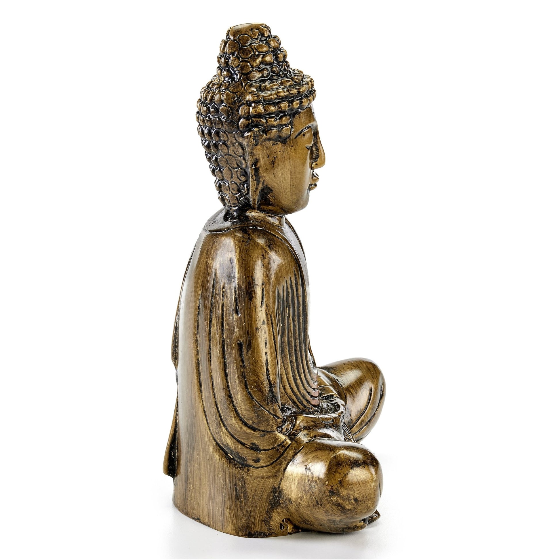 Meditating Buddha Decorative Statue - Good Directions