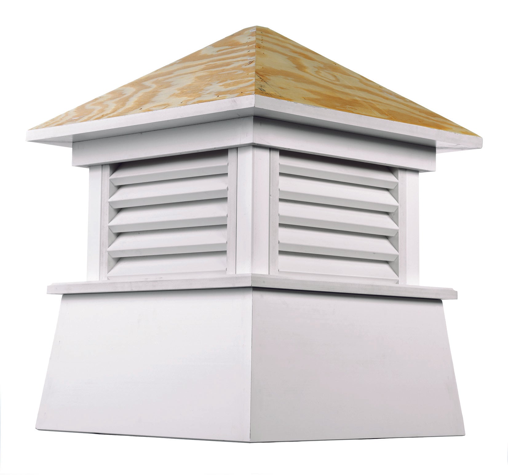 Kent Vinyl Cupola with Wood Roof - Good Directions