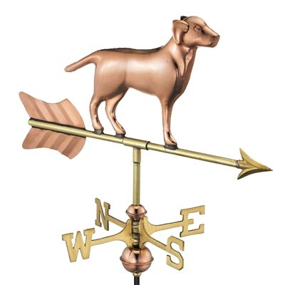 Labrador Retriever Garden Weathervane - Good Directions