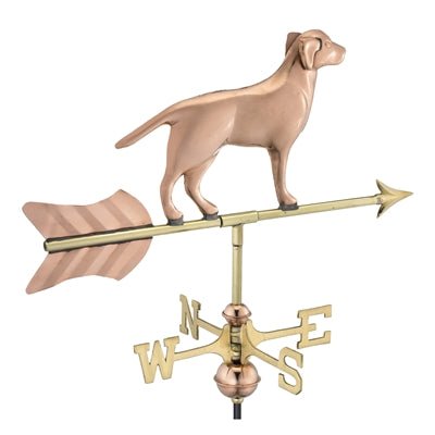 Labrador Retriever Garden Weathervane - Good Directions